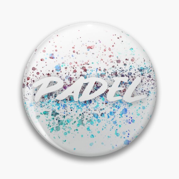 Item preview, Watercolor Splash Padel designed and sold by PadelTees.