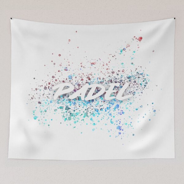 Item preview, Watercolor Splash Padel designed and sold by PadelTees.