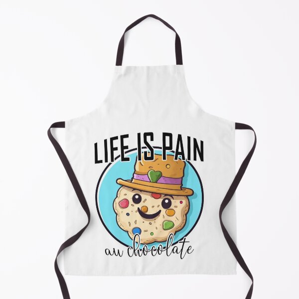 Item preview, Life is pain in chocolate designed and sold by knuppify.