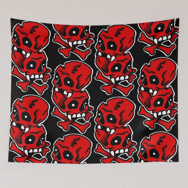 Item preview, Old School Tattoo Skull designed and sold by AnnaRobinn.