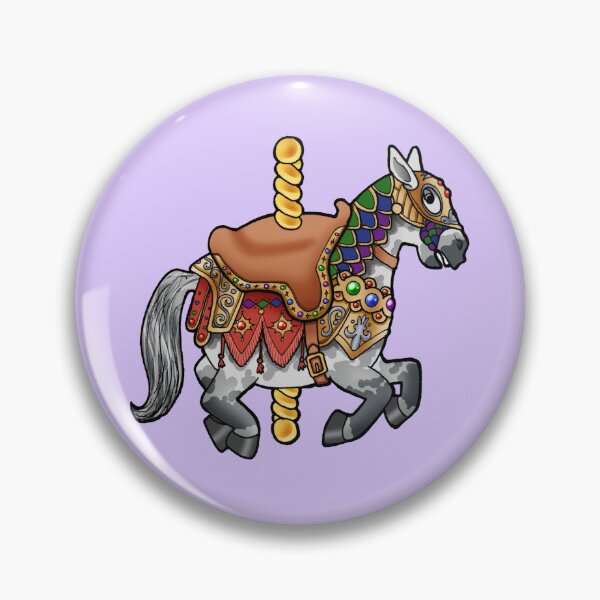 Item preview, Dappled Carousel Pony Carnival Ride designed and sold by Zphal.