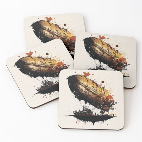 Item preview, Steampunk Zeppelin in the Sky #5 designed and sold by MindAsylum.