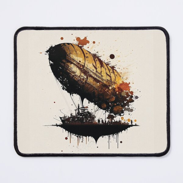 Item preview, Steampunk Zeppelin in the Sky #5 designed and sold by MindAsylum.