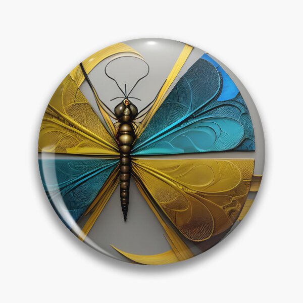 Item preview, Dragonfly 7 circle designed and sold by christineiris.