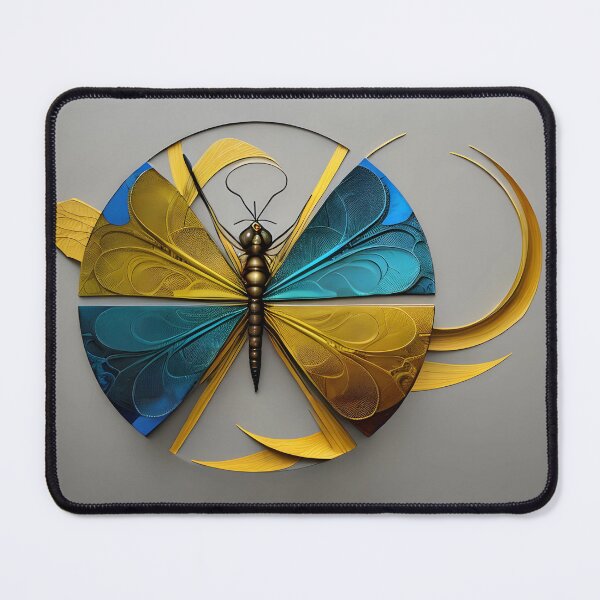 Item preview, Dragonfly 7 circle designed and sold by christineiris.