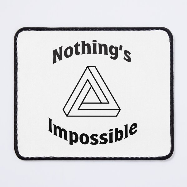 Item preview, Nothing's Impossible - Impossible Triangle Lined Graphic designed and sold by Zaydii.