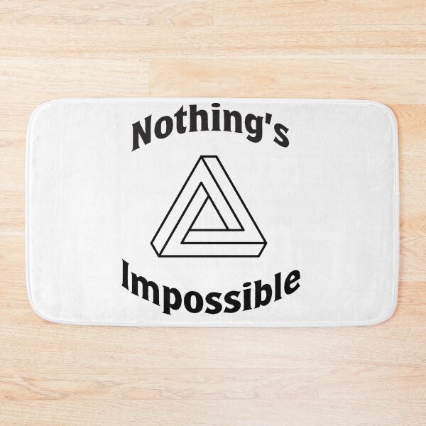 Item preview, Nothing's Impossible - Impossible Triangle Lined Graphic designed and sold by Zaydii.