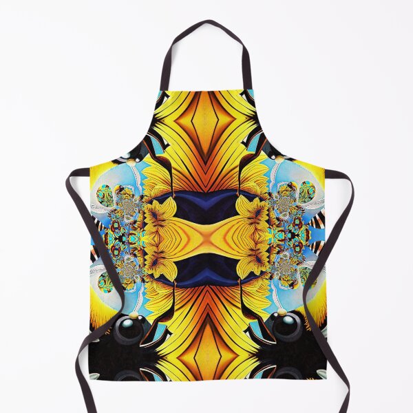 Item preview, *Funny Abstract Bee On A Sunflower Summer Blue Sky Painting* designed and sold by Ralek.