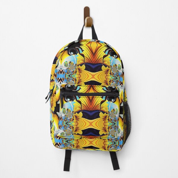 Item preview,  *Funny Abstract Bee On A Sunflower Summer Blue Sky Painting* designed and sold by Ralek.