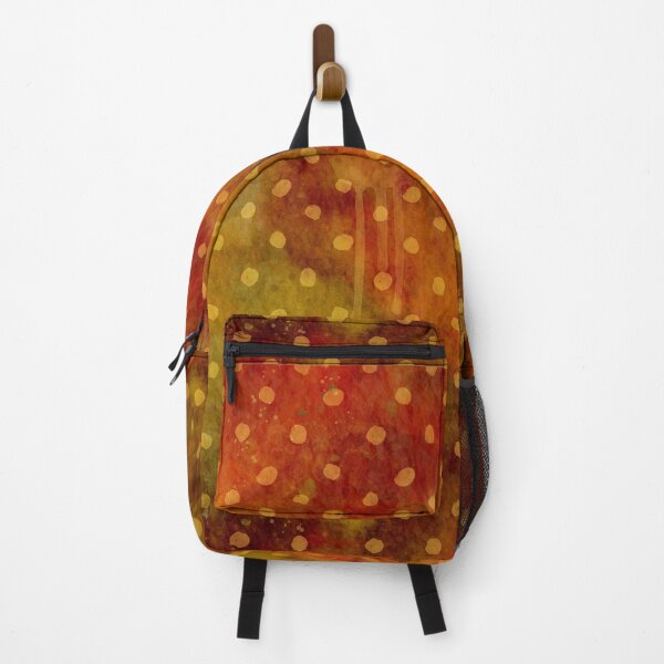 Item preview, Messy paint in browns with polka dots designed and sold by MistyLakeArt.