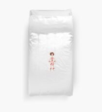 dexter barbie with quote Duvet Cover