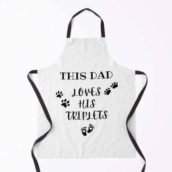 Item preview, This Dad Loves His Triplets designed and sold by UsamaRana.