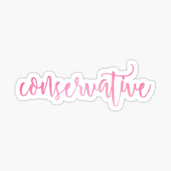 Conservative Sticker