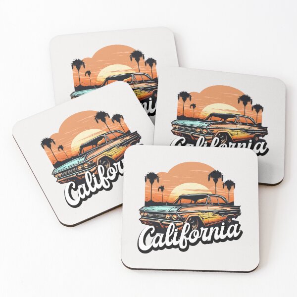 Item preview, Californian American 500 HP vintage car. Car lovers. designed and sold by paulo silveira.