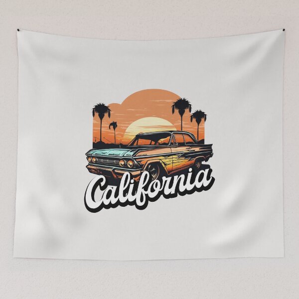 Item preview, Californian American 500 HP vintage car. Car lovers. designed and sold by paulo silveira.
