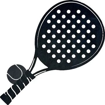 Artwork thumbnail, Padel Racket Pattern by PadelTees