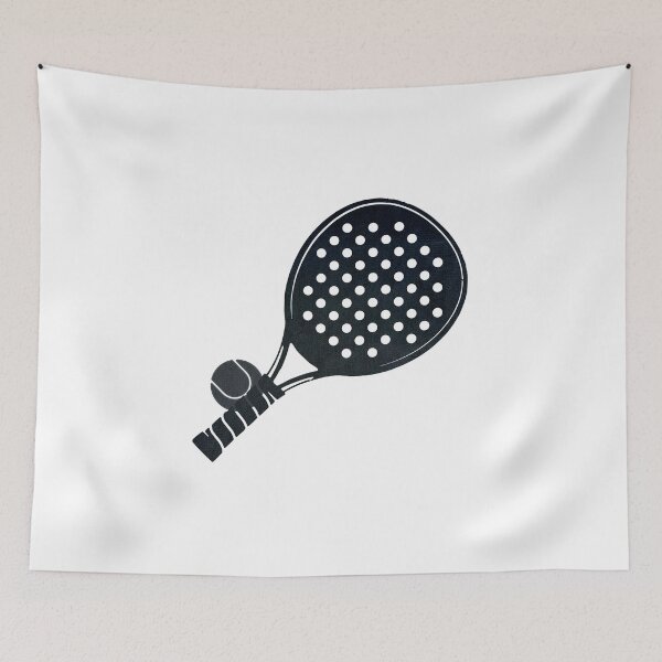 Item preview, Padel Racket Pattern designed and sold by PadelTees.