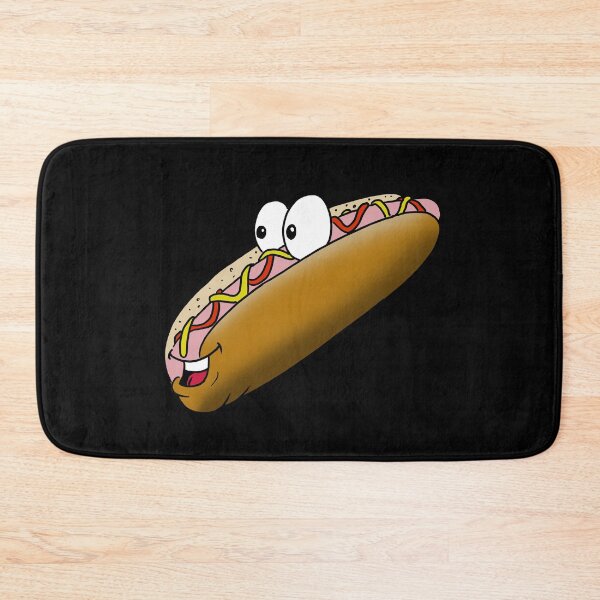 Item preview, Appetizing cartoon hotdog designed and sold by Galfi.