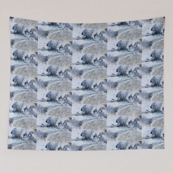 Item preview, Stay Frosty - Abstract Expressionism designed and sold by SarahRussellArt.