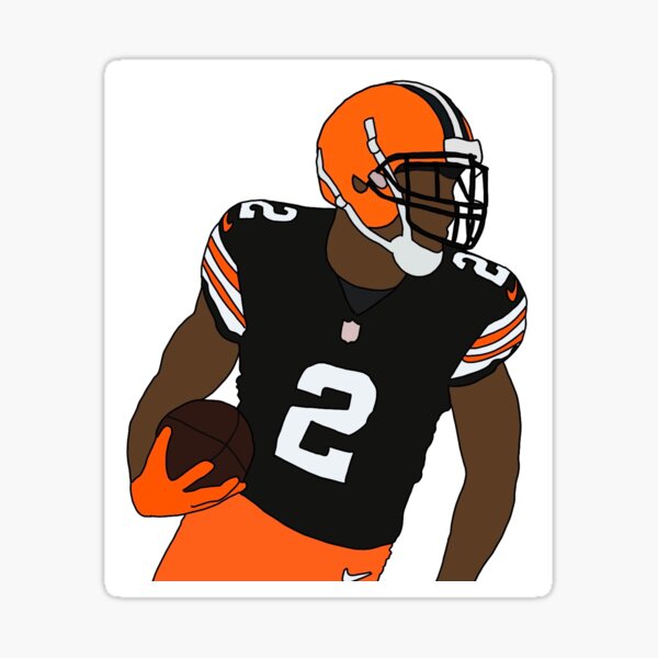 Cleveland Browns: Amari Cooper 2022 - Officially Licensed NFL Removable  Adhesive Decal