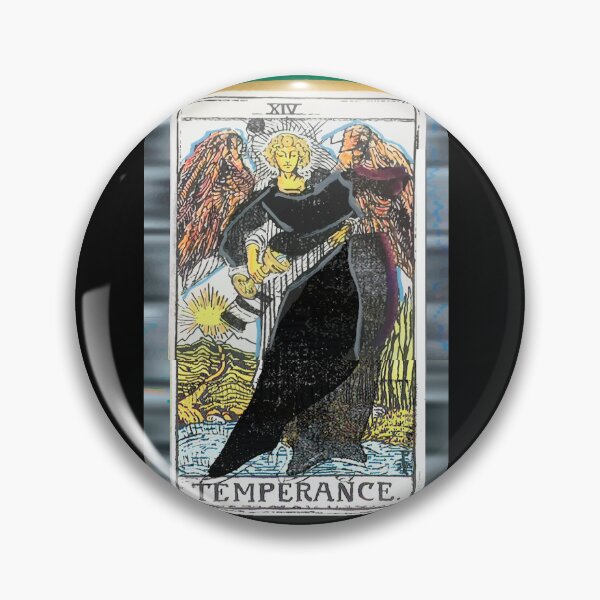 Item preview, Temperance Tarot Card Art Design designed and sold by artmythica.