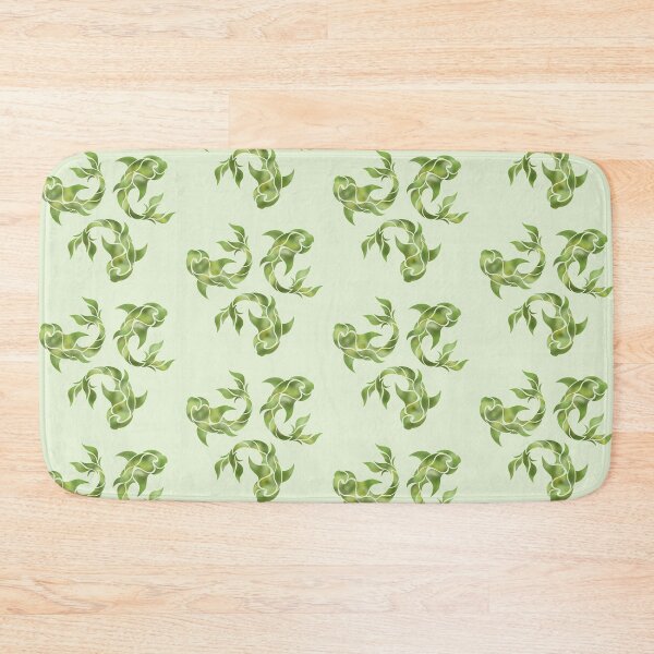 Item preview, three green tribal fish designed and sold by octo-PS.