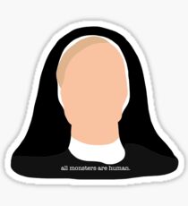 sister jude american horror story Sticker