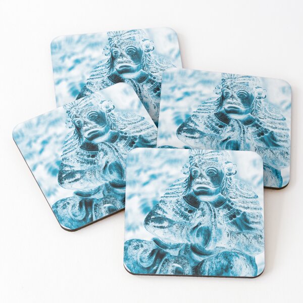 Item preview, Cyanotype of Bali Statue - Nusa Dua designed and sold by AlbanePhoto.