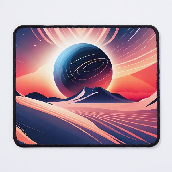 Item preview, Planet Rise over the Desert designed and sold by JoanNinjaHen.