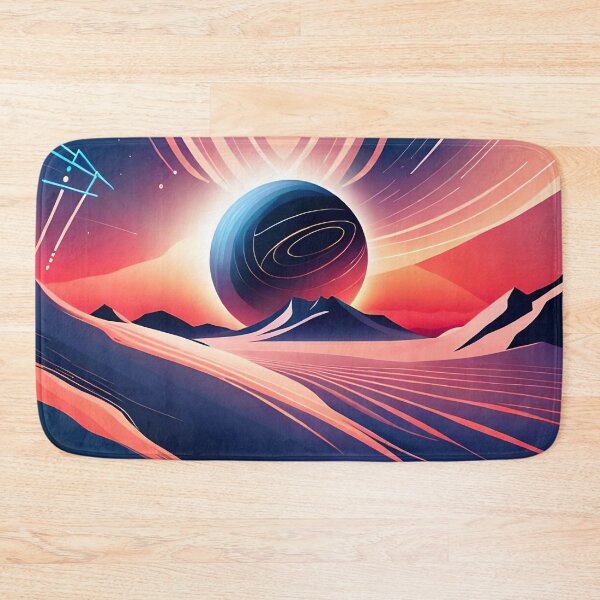 Item preview, Planet Rise over the Desert designed and sold by JoanNinjaHen.