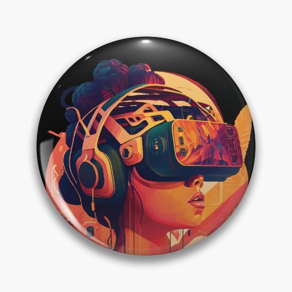 Item preview, Virtual Reality Woman: without a background designed and sold by Relephants.