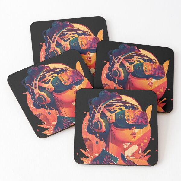 Item preview, Virtual Reality Woman: without a background designed and sold by Relephants.