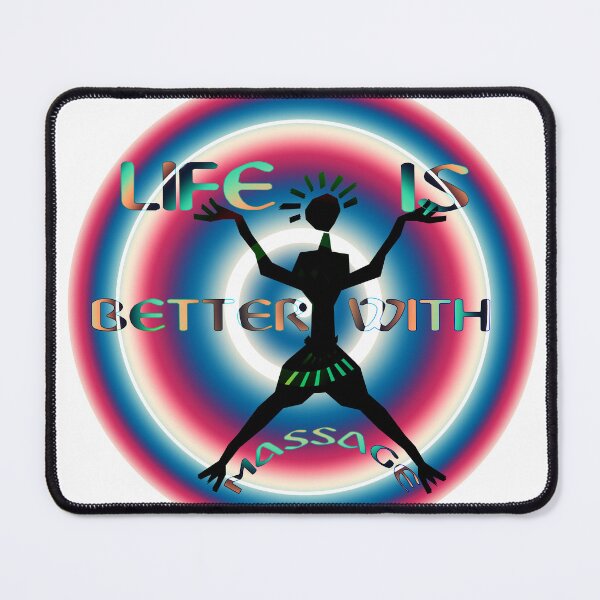 Item preview, Life is better with Massage designed and sold by Bigrow.