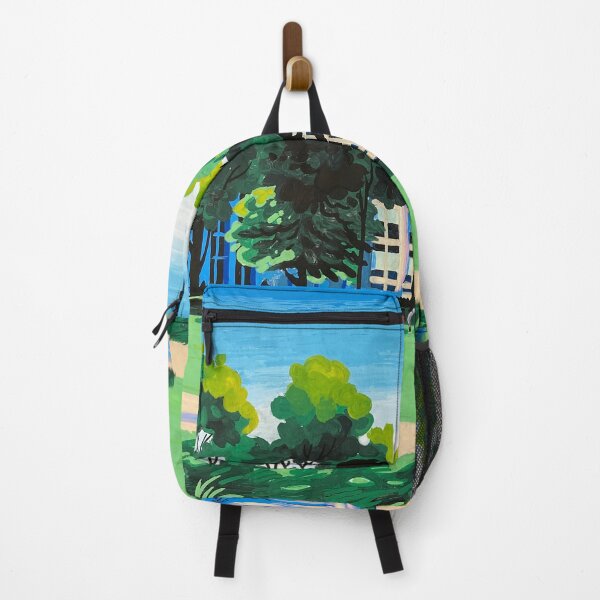 Item preview, Art of MIT's Killian Court - Strolling Students - Acrylic Marker Illustration designed and sold by WrenInFlight.