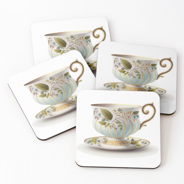 Item preview, Classy English Floral Tea Cup designed and sold by ImaginePrintsHQ.