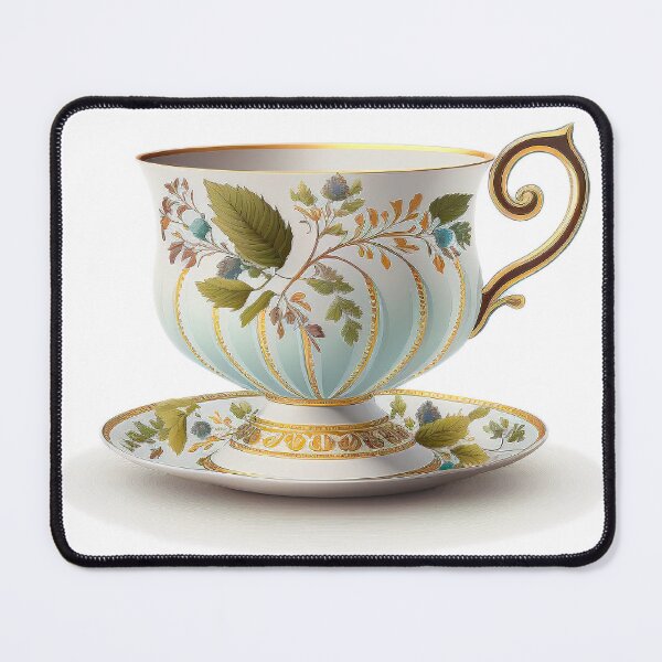 Item preview, Classy English Floral Tea Cup designed and sold by ImaginePrintsHQ.