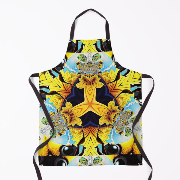 Item preview, *Funny Abstract Bee On A Sunflower Summer Blue Sky Painting* designed and sold by Ralek.