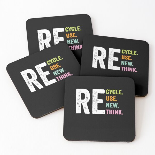 Item preview, Recycle Reuse Renew Rethink Crisis Environmental Activism designed and sold by DesignMacy.