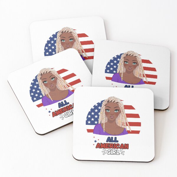 Item preview, All American Girl Fitted  designed and sold by CREATIVELEANS ⭐️⭐️⭐️⭐️⭐️.
