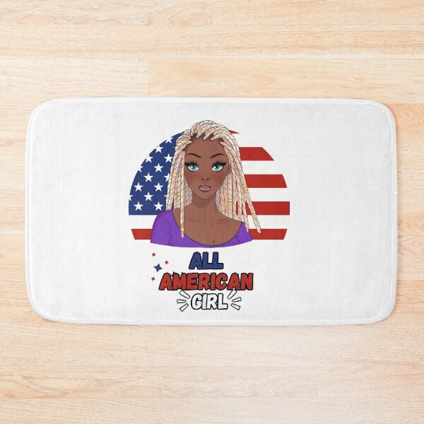 Item preview, All American Girl Fitted  designed and sold by CREATIVELEANS ⭐️⭐️⭐️⭐️⭐️.