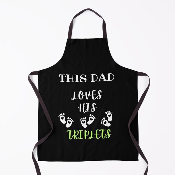 Item preview, This Dad Loves His Triplets designed and sold by UsamaRana.