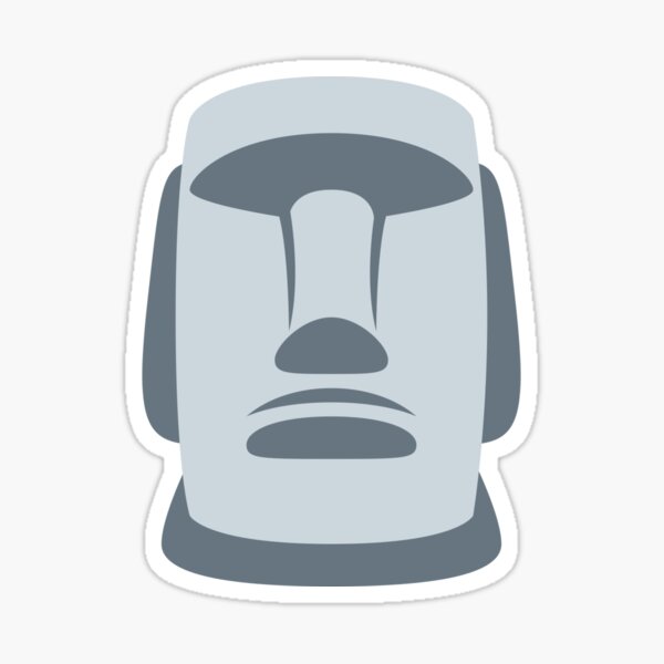 moai emoji - Decals by lil_nut_2k20, Community