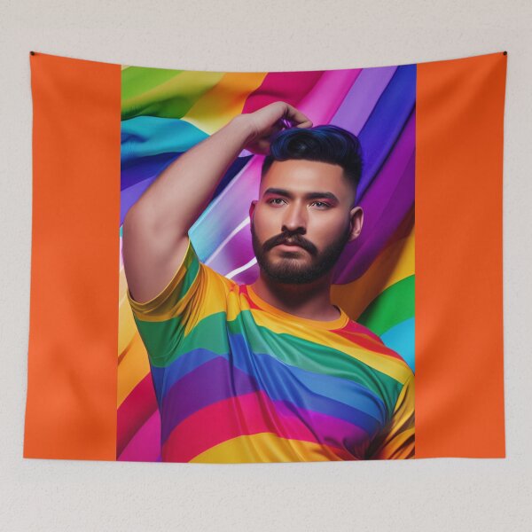 Item preview, gay whole in colors of lgbt designed and sold by AI-LGBT.