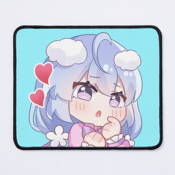 Item preview, V tuber Levy Premium emoji sticker blushing designed and sold by LevyxMyt.