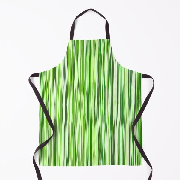 Item preview, Green natural pattern of thin blades of grass and stems designed and sold by Eridanka.