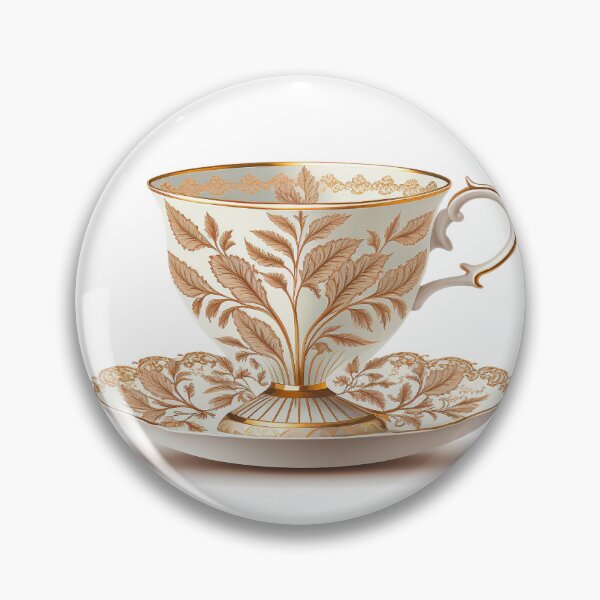 Item preview, Classy English leafed Tea Cup designed and sold by ImaginePrintsHQ.