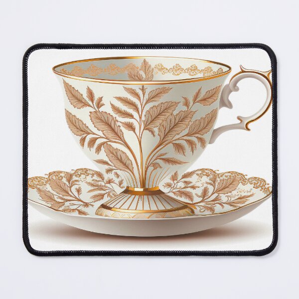 Item preview, Classy English leafed Tea Cup designed and sold by ImaginePrintsHQ.