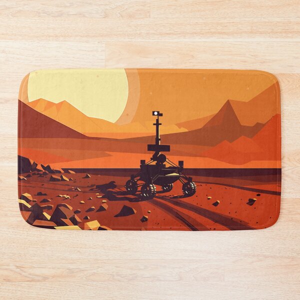 Item preview, Mars Rover Vector Illustration designed and sold by blackdogshop.