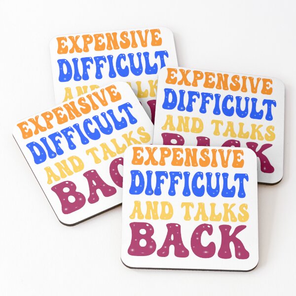 Item preview, Expensive difficult and talks back Expensive mother's day designed and sold by moloudesign.