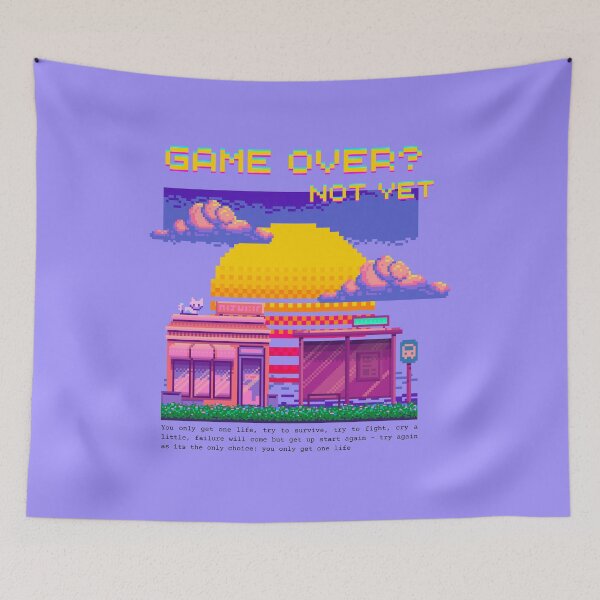 Item preview, Game Over? Not Yet!! designed and sold by g v.